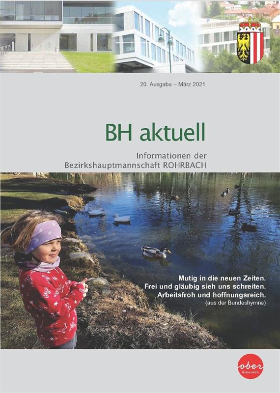 Titelblatt von BH aktuell (20. Ausgabe - März 2021)